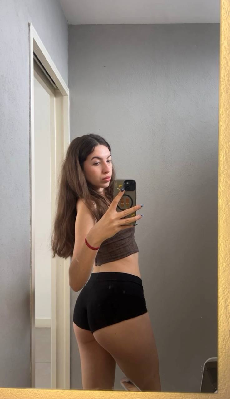 Amber in her underwear in Hubli