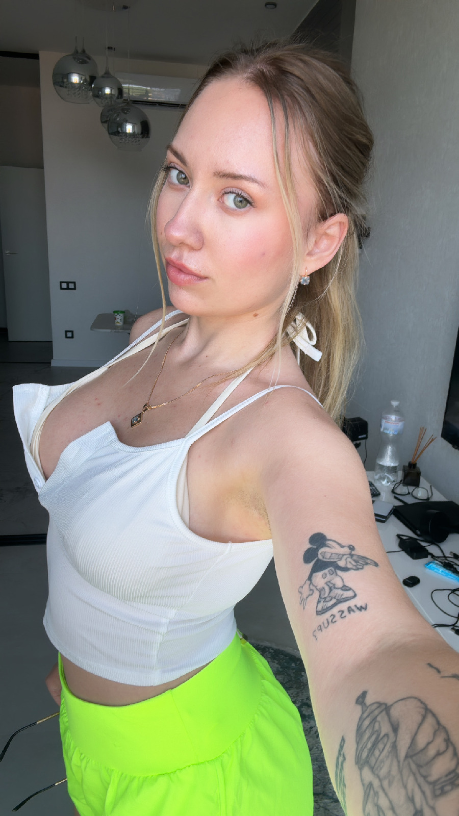 KateV in her underwear in Hubli