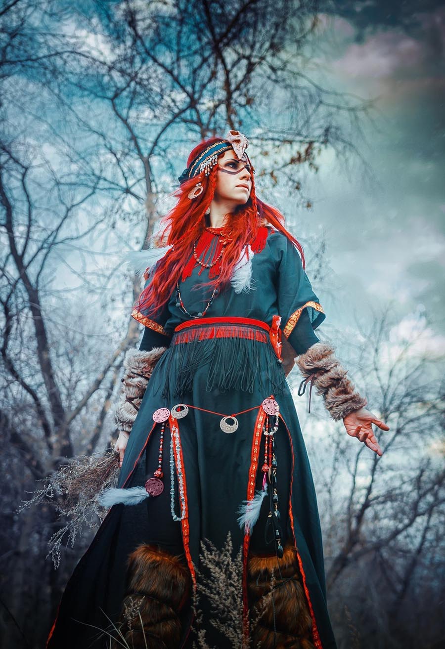 Girls in Slavic costumes underwear in Hubli