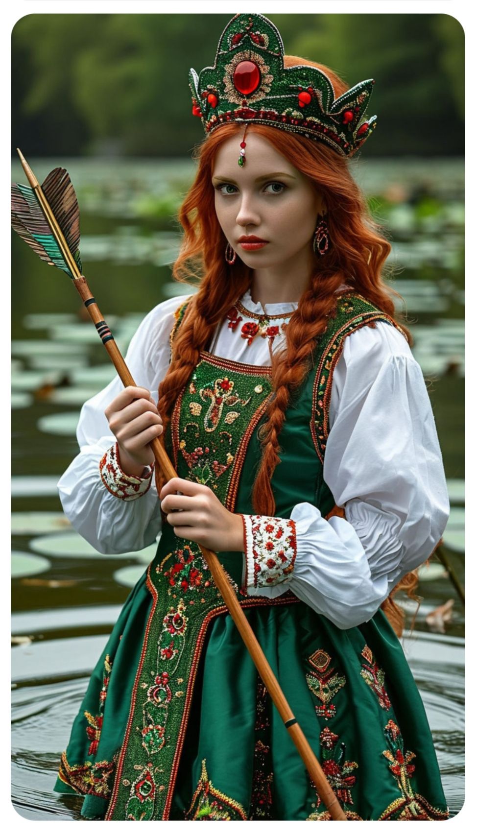 Nude girl Girls in Slavic costumes in Hubli