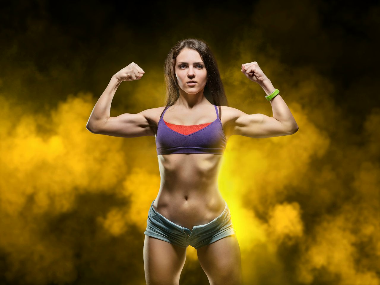 Athletic girls in Hubli